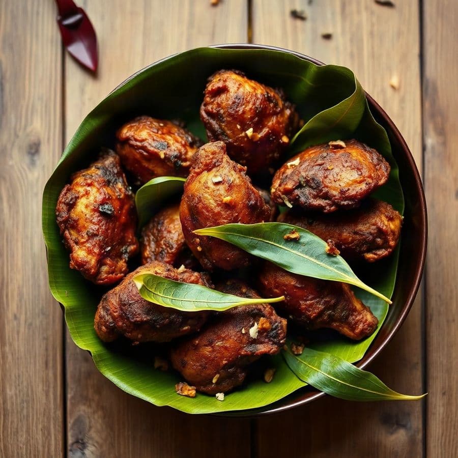 Chicken Fry Thattukada Style