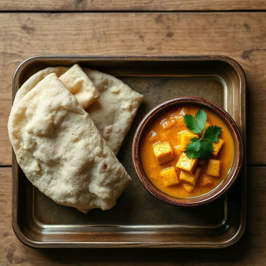 Paneer Butter Masala Bread Combo