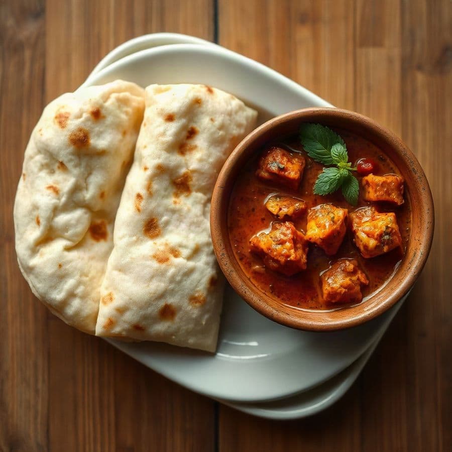 Fish Curry (Mulakittathu) Bread Combo