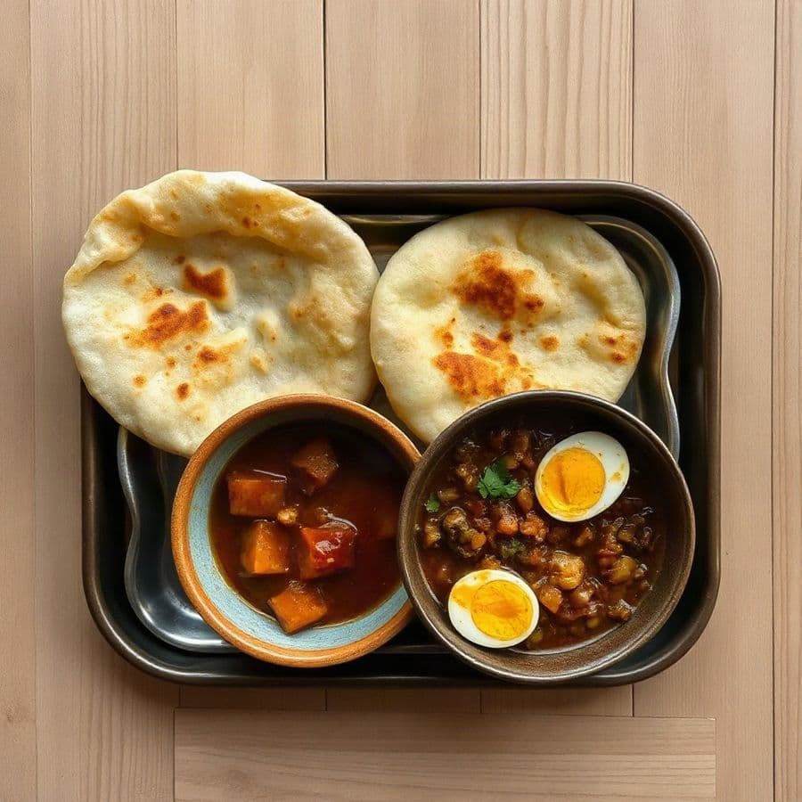 Egg Roast Bread Combo