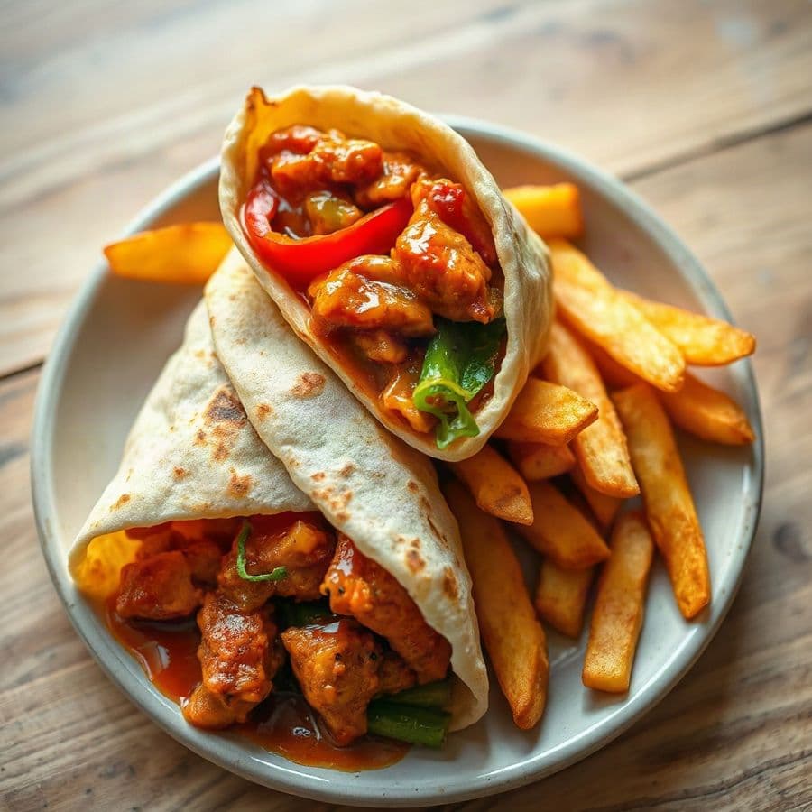 Chilli Chicken Wrap